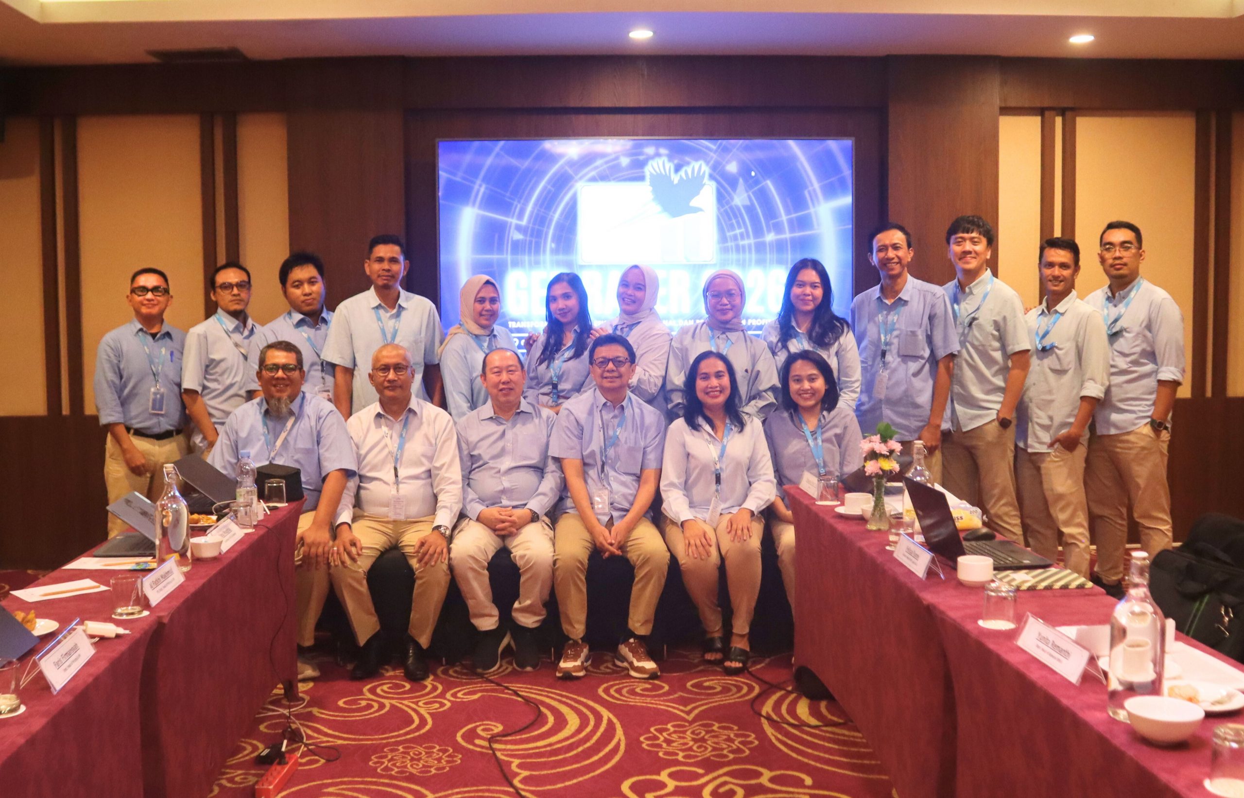 Sesi foto bersama menjelang RAKER 2026 dimulai