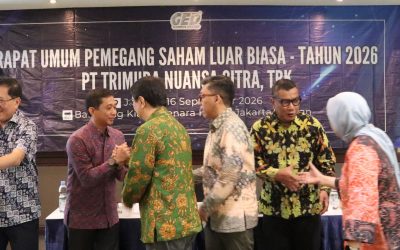 PT Trimuda Nuansa Citra Tbk Resmi Tuntaskan RUPSLB 2026: Pembaharuan Anggaran Dasar & Perubahan Susunan Pengurus